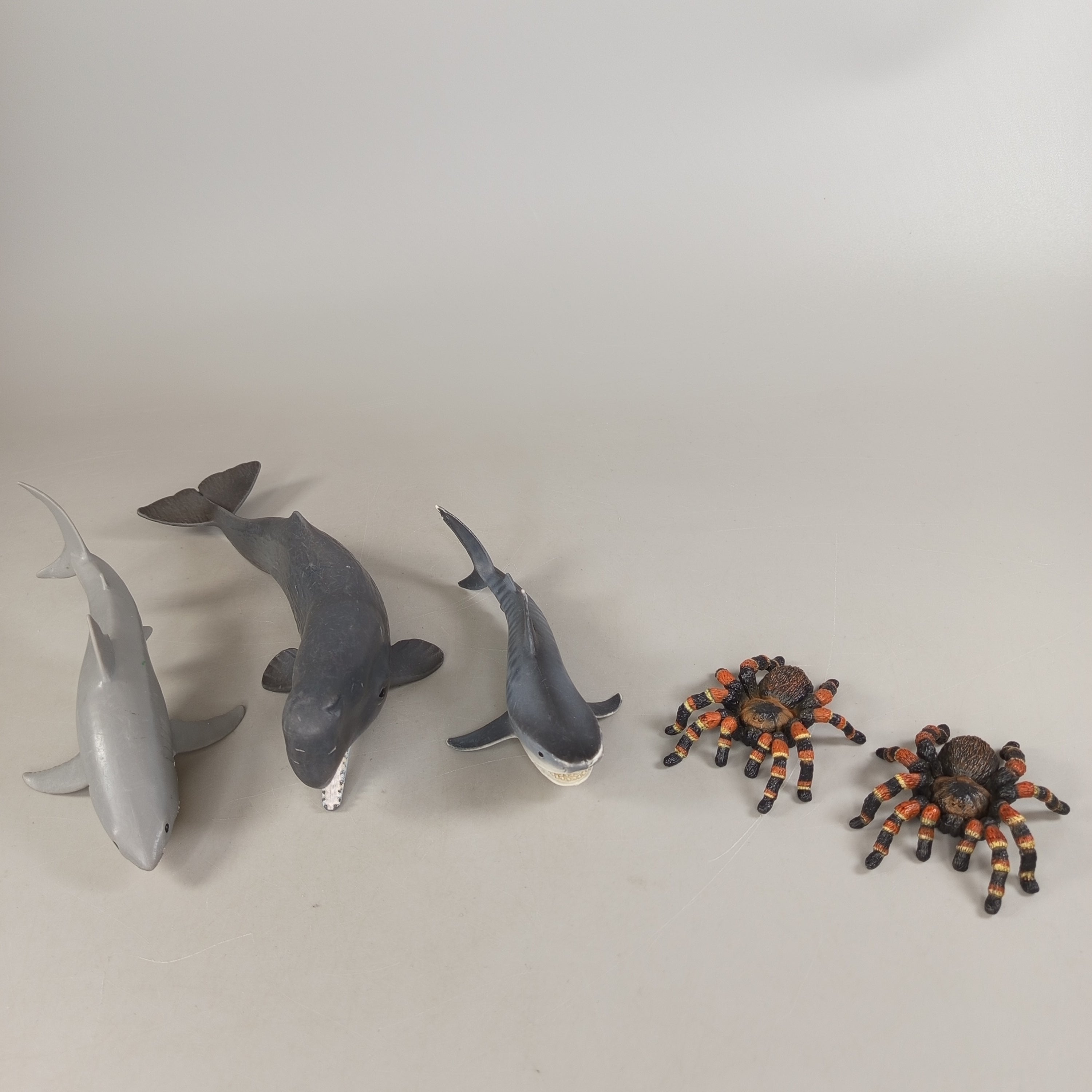 Schleich Tierfiguren Set von 6 – Meerestiere & Spinnen
